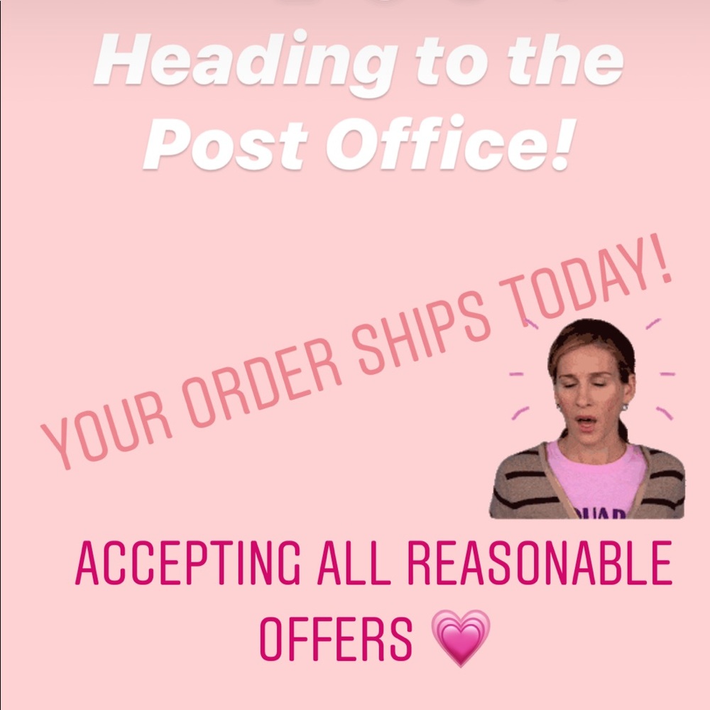 Accepting all reasonable offers!